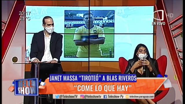 Janet Massa "tiroteo" a Blas Riveros. Lo trató de seco y de pesadear a las "chicas" смотреть онлайн