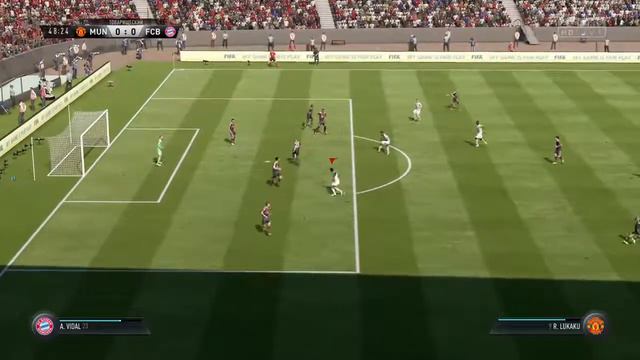 Fifa 18 Manchester United - Bavaria Munich 1-3 смотреть онлайн