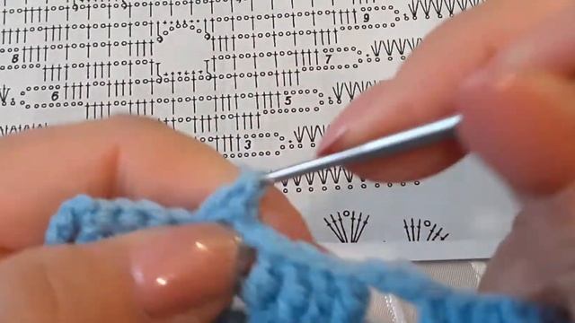 АЖУРНАЯ ШАЛЬ КРЮЧКОМ ПОДРОБНЫЙ МК смотреть онлайн