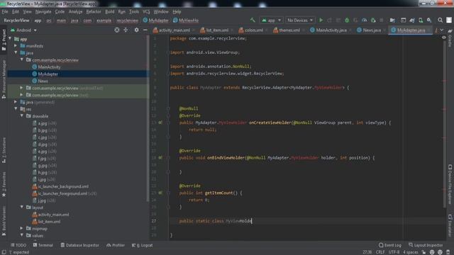 Recyclerview in Android Studio | How to Implement Recyclerview in Android studio | 2021 смотреть онлайн