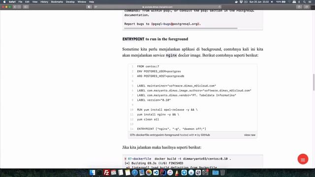 07.h - Dockerfile CMD vs Entrypoint Instruction | Belajar Docker смотреть онлайн