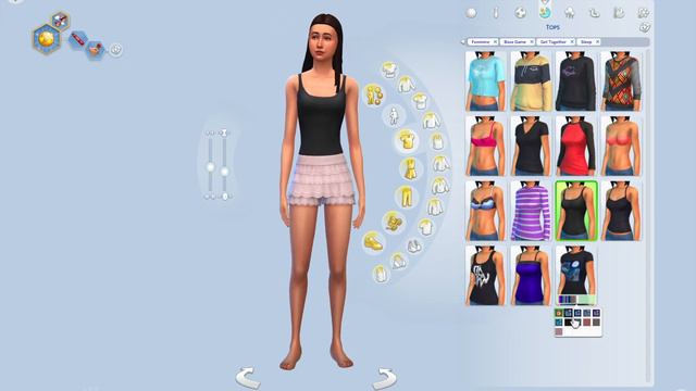 The Sims 4 / Townie Makeover / Luna Villareal / Get Together / NO CC смотреть онлайн