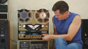 Обзор Катушечный магнитофон Олимп 006 Стерео СССР 1990 год