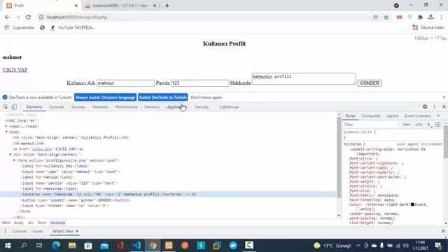 PHP Yazılım Güvenliği - IDOR Zafiyeti смотреть онлайн