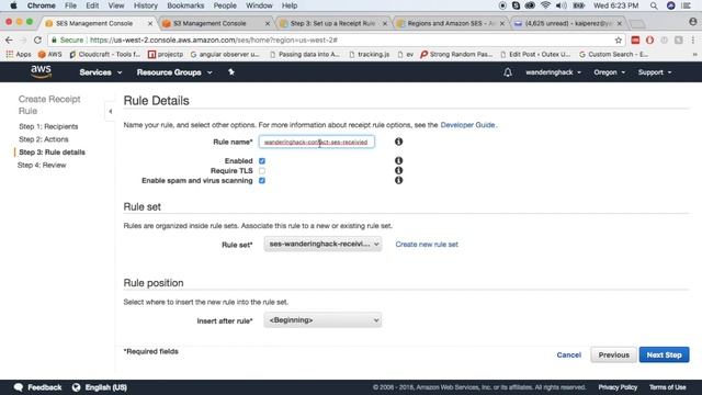 Receiving Email With SES смотреть онлайн