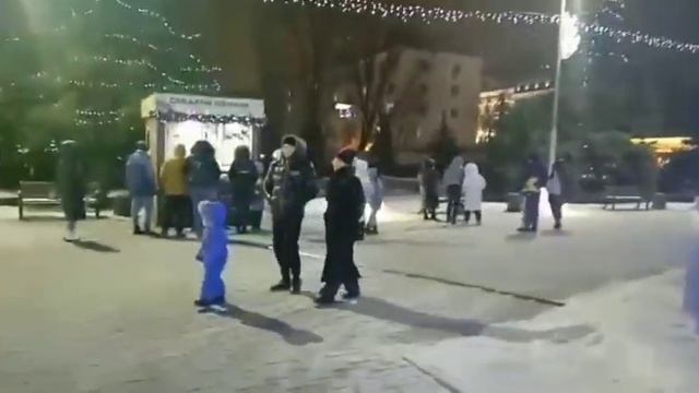 Новый год в Самаре! Самарская площадь! смотреть онлайн