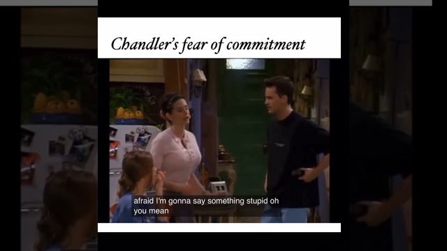 Friends: Best Of Chandler Bing. Chandler’s Fear Of Commitment Season 3 episode4 смотреть онлайн