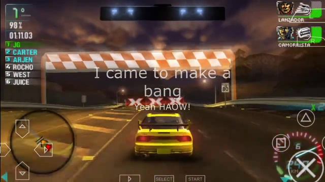 Don't Speak(I Came To Mak ) - Need For Speed Carbon omw the city (Lyrics) смотреть онлайн