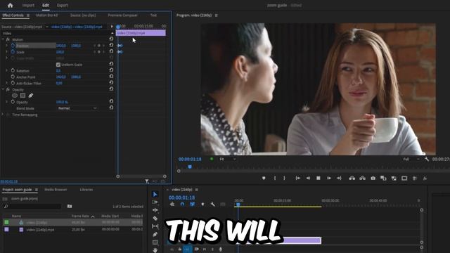 How To Zoom in Premiere Pro - FULL Tutorial смотреть онлайн