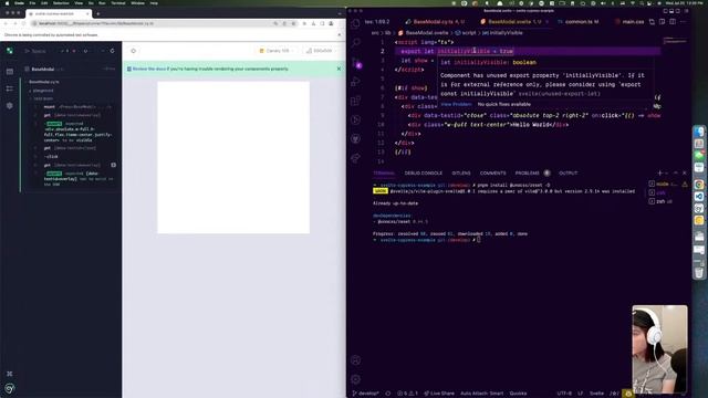 Testing in Svelte смотреть онлайн