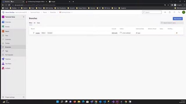 Part 16: Azure Repo Branch | Create New Branch | Azure Repos | Azure DevOps Tutorial смотреть онлайн