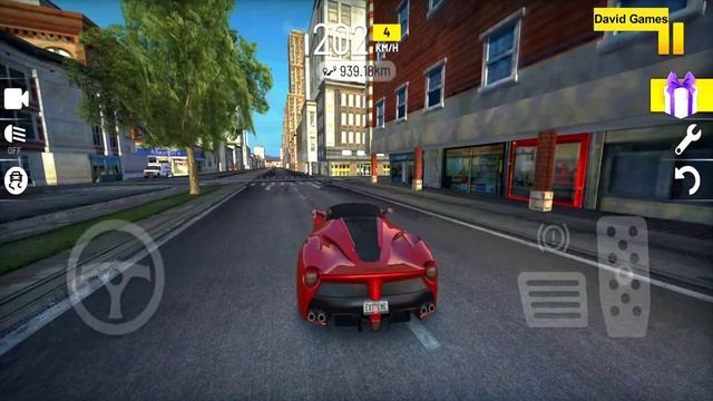 Extreme Car Driving Simulator 2021 - Complete 800Km Distance & Unlock Ferrari Car - Android Gamepla