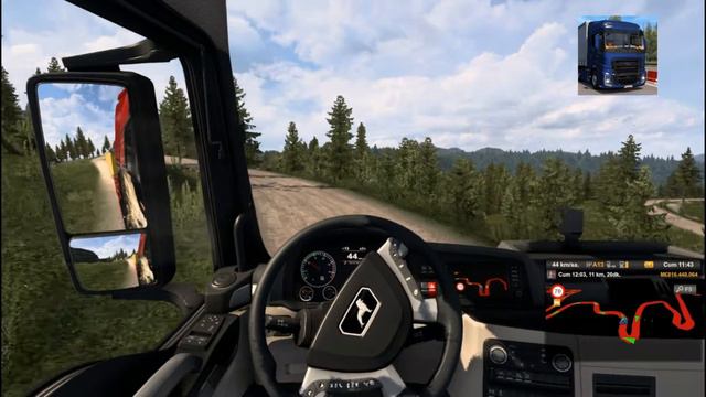 Kirkenes Maden Yoluna Gittim\ Ets 2 1.43 Promods смотреть онлайн