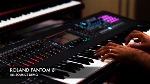 ROLAND FANTOM 6 ALL SOUNDS DEMO