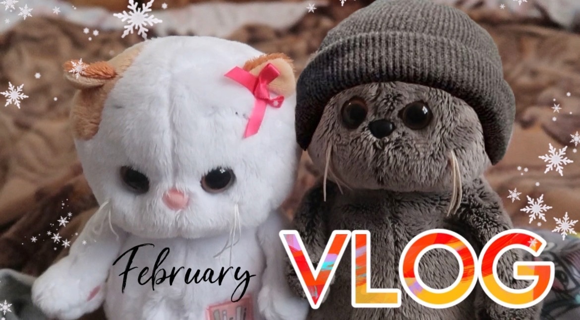 ФЕВРАЛЬСКИЙ ВЛОГ С БАСИКАМИ / в гостях у бабушки смотреть онлайн