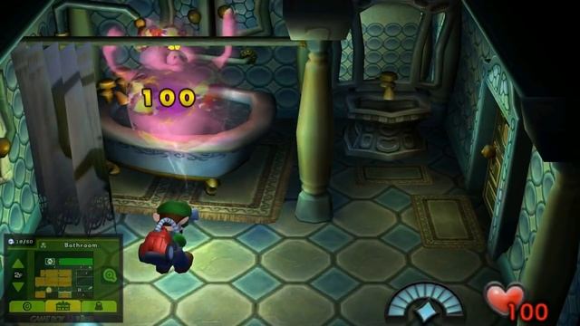 Luigi's Mansion 3DS - Full Game (Perfect Score) - No Damage 100% Walkthrough смотреть онлайн