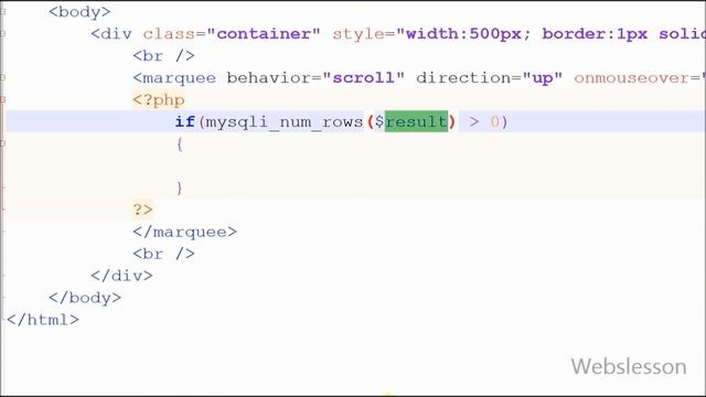 Use Marquee HTML tag with PHP and Mysql - PHP Tutorial смотреть онлайн