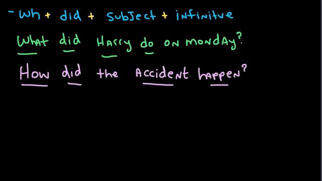 Intermediate Past Simple Questions - Did - English Language Learning - 188 смотреть онлайн