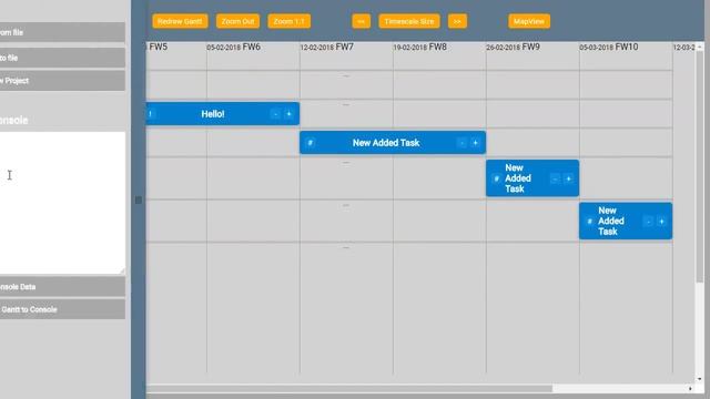 Simple Project Planner - first demo смотреть онлайн