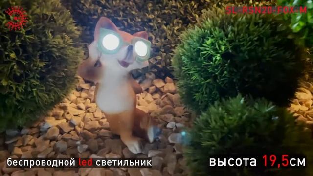 SL-RSN20-FOX-M II ЭРА Садовый светильник на солнечной батарее