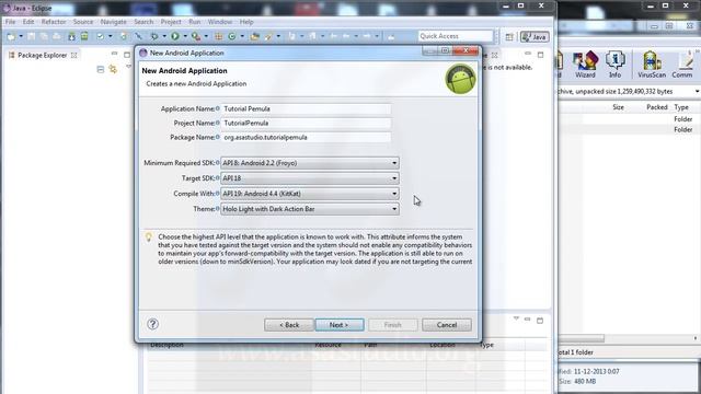 Membuat Aplikasi Android dengan Java, ID 3, Menginstal Android SDK смотреть онлайн