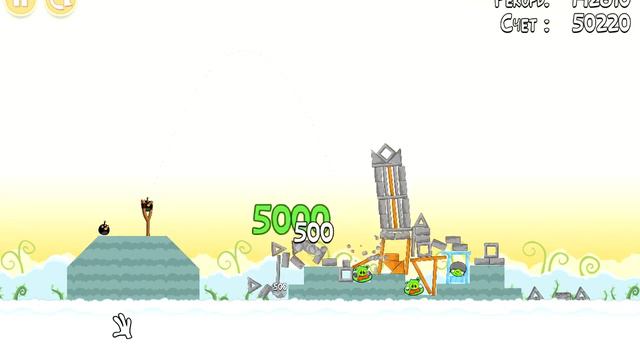 Angry Birds. Danger Above (level 8-9) 3 stars. Прохождение от SAFa смотреть онлайн