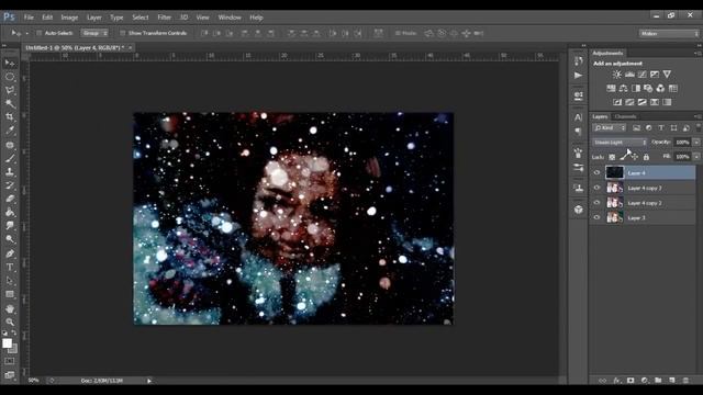 Christmas Tale | Photo processing | Обработка фото (Photoshop CS6) смотреть онлайн