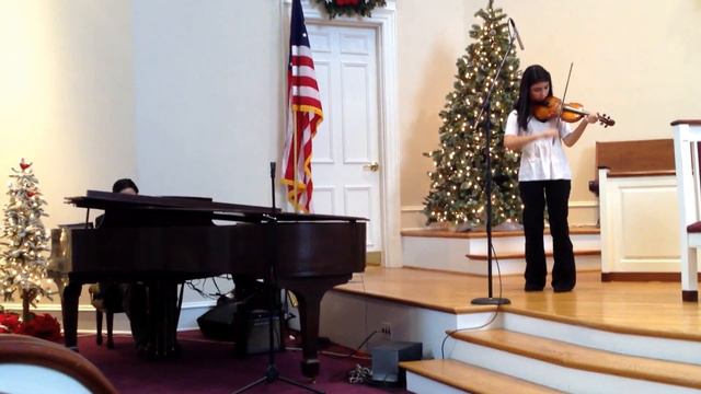 Carol of the Bells / God Rest Ye Merry Gentlemen Violin and Piano смотреть онлайн