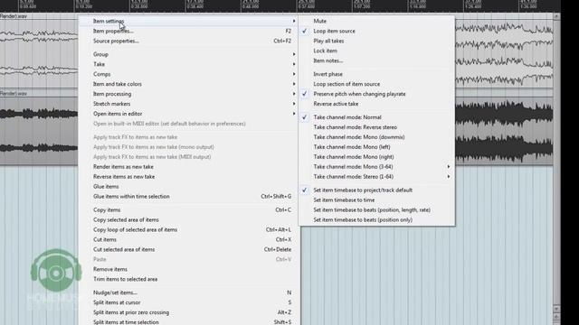 How to Convert a Single Stereo Track to Dual Mono Tracks in Reaper смотреть онлайн
