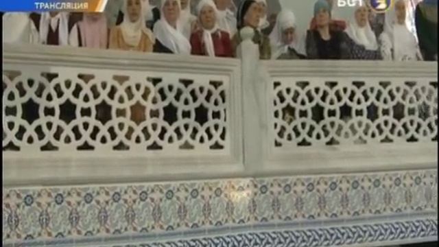 Ураза Байрам Прямая трансляция из Уфимской соборной мечети Ляля Тюльпан 2016 смотреть онлайн