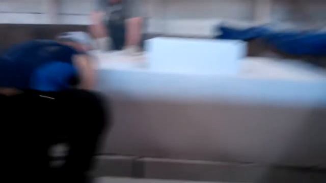 Погрузка газобетона в машину, способ упаковки непакетированный