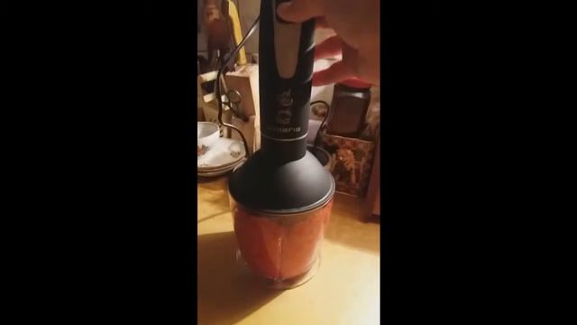 Как блендером Polaris размолоть болгарский перец, или паприку смотреть онлайн