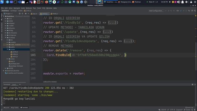 Noldan NodeJS va Javascript Darslari #104 смотреть онлайн