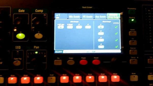 Allen & Heath Qu-24 Qu16 Qu32 обзор на русском 2 чать (FX,DCA,GRP)