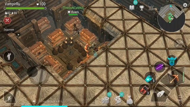 Взорвали бомбу северян! Лучший рейд за всю мою игру! Куча лута! Raid nord bomb frostborn! смотреть онлайн