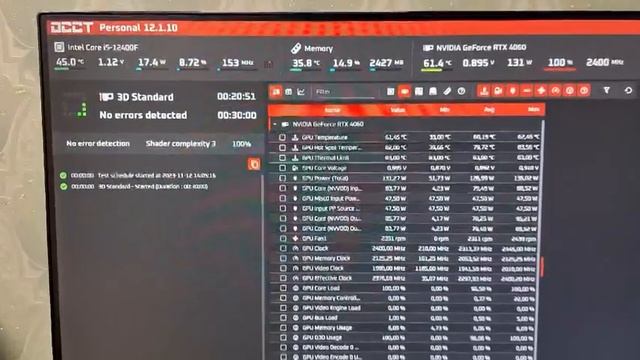 RTX 4060 Palit Dual OC - OOCT TEST смотреть онлайн