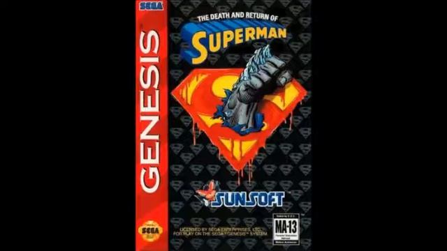 The Death and Return of Superman Sega Genesis music-Cyborg Superman Theme смотреть онлайн