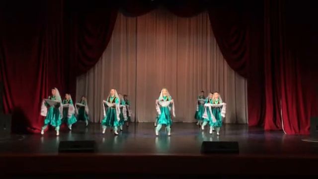 Танцевальный коллектив «Калейдоскоп», группа «Кружева» - «Татарский танец» смотреть онлайн
