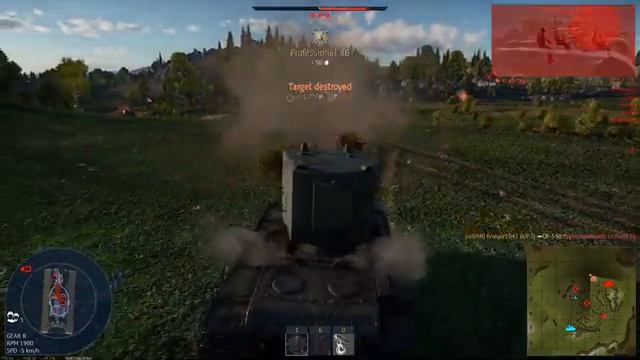 BIG SOVIET BOOM | KV-2 [WarThunder] смотреть онлайн