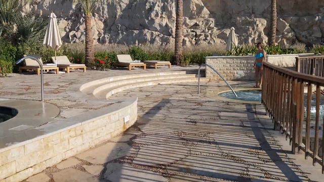 Fantastic jacuzzi and beach in hotel Reef Oasis Blue Bay Resort & Spa 5* смотреть онлайн
