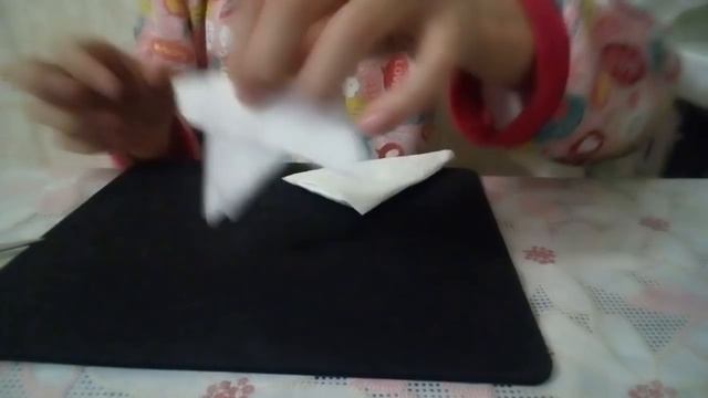 Как сделать снежинку из салфетки иди бумаги смотреть онлайн