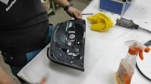 мазда cx7 восстановления задних фонарей  /mazda cx7 taillight restoration