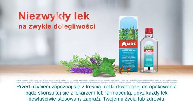 Reklama AMOL "Ból głowy" 15sek смотреть онлайн