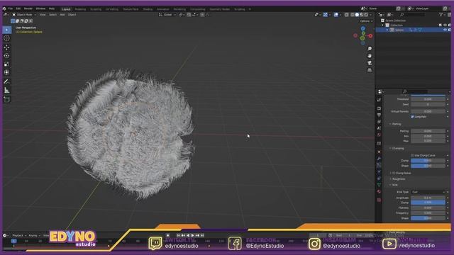 Como hacer pelo dinamico en blender смотреть онлайн
