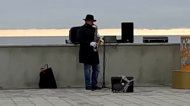 Алушта.Декабрь 2022г.Море,чайки,пальмы,саксофон...Маленькой ёлочке холодно зимой?🎄🎉🎁 смотреть онлайн