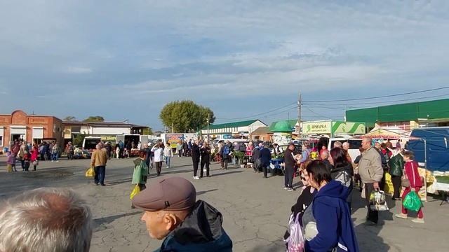 Станица Старощербиновская. Попали на праздник. День станицы и района. смотреть онлайн