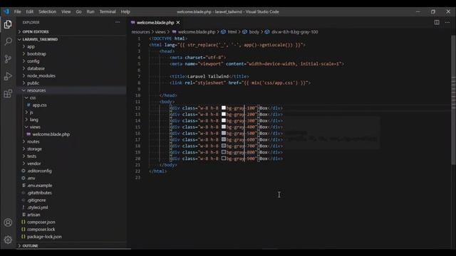 Tailwind CSS - Setting Color смотреть онлайн
