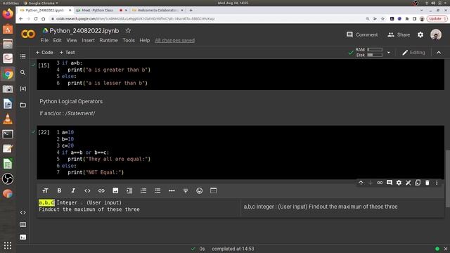 Module -1B | Basics of Python Programming | If Else Statement, While/For Loop, List смотреть онлайн
