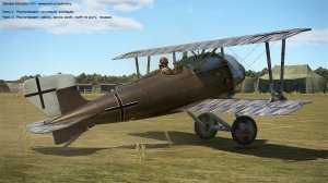 Siemens-Schuckert D.IV немецкий истребитель.  Симулятор «Flying Circus – Volume l, II». Часть-1, 2.