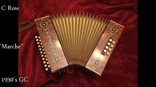 Hohner Comparison - Marche - GC Morgane vs 1930's Hohner GC Box Diatonic accordion or Melodeon смотреть онлайн